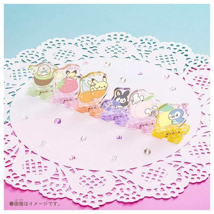 Authentic Japanese Pokemon collectible Acrylic Stand with fruits design