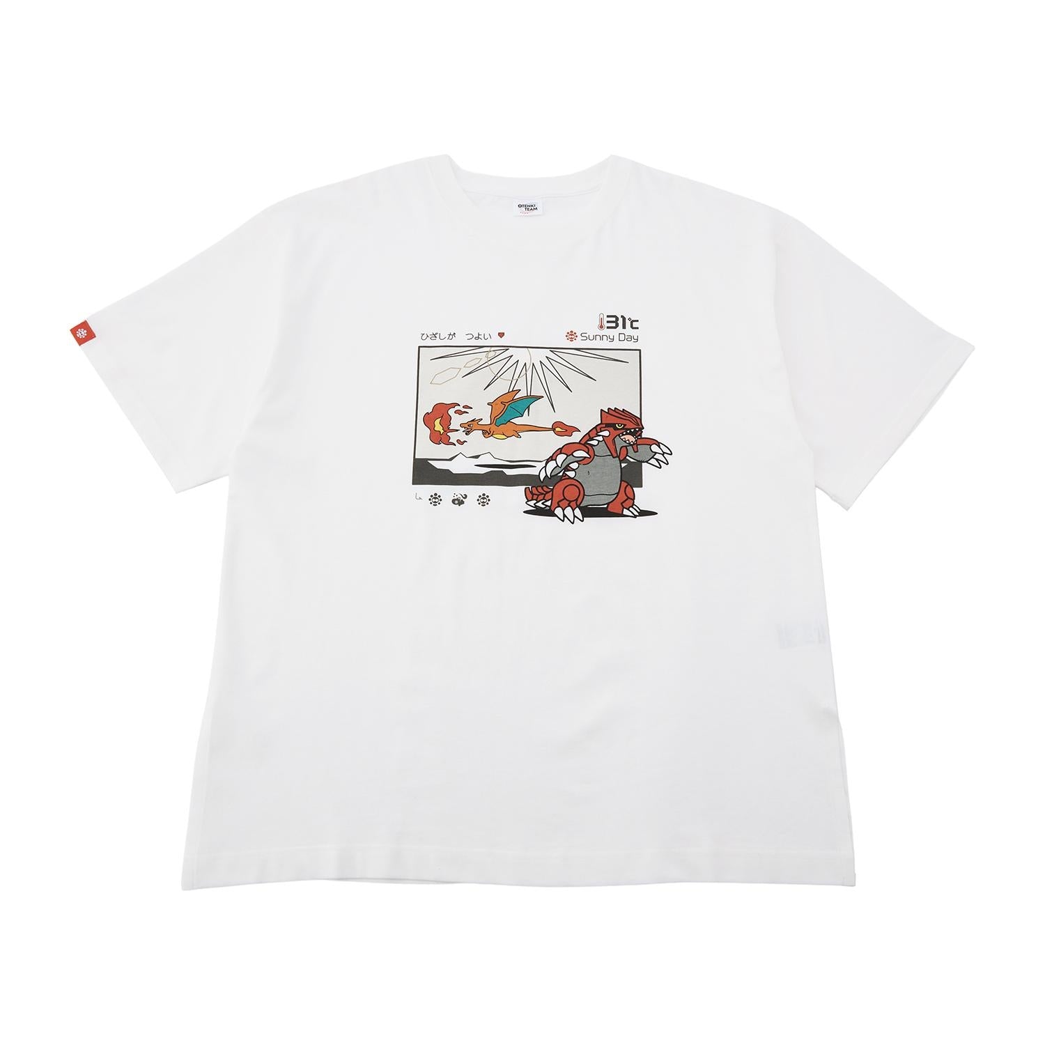 T-shirt OTENKI TEAM Groudon and Charizard M/L