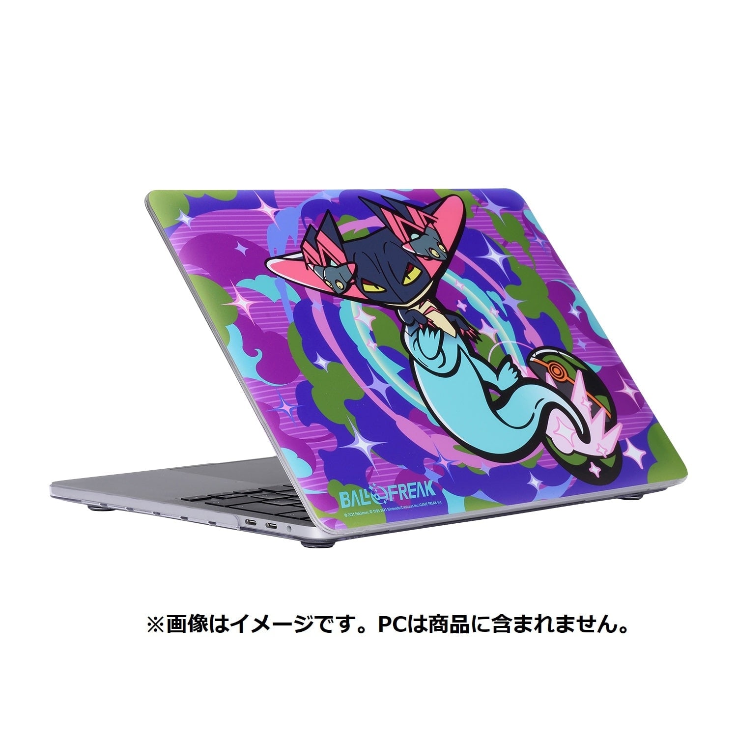 Pokemon Center Japan logo on Weedle PC cover, ensuring authenticity from Japan