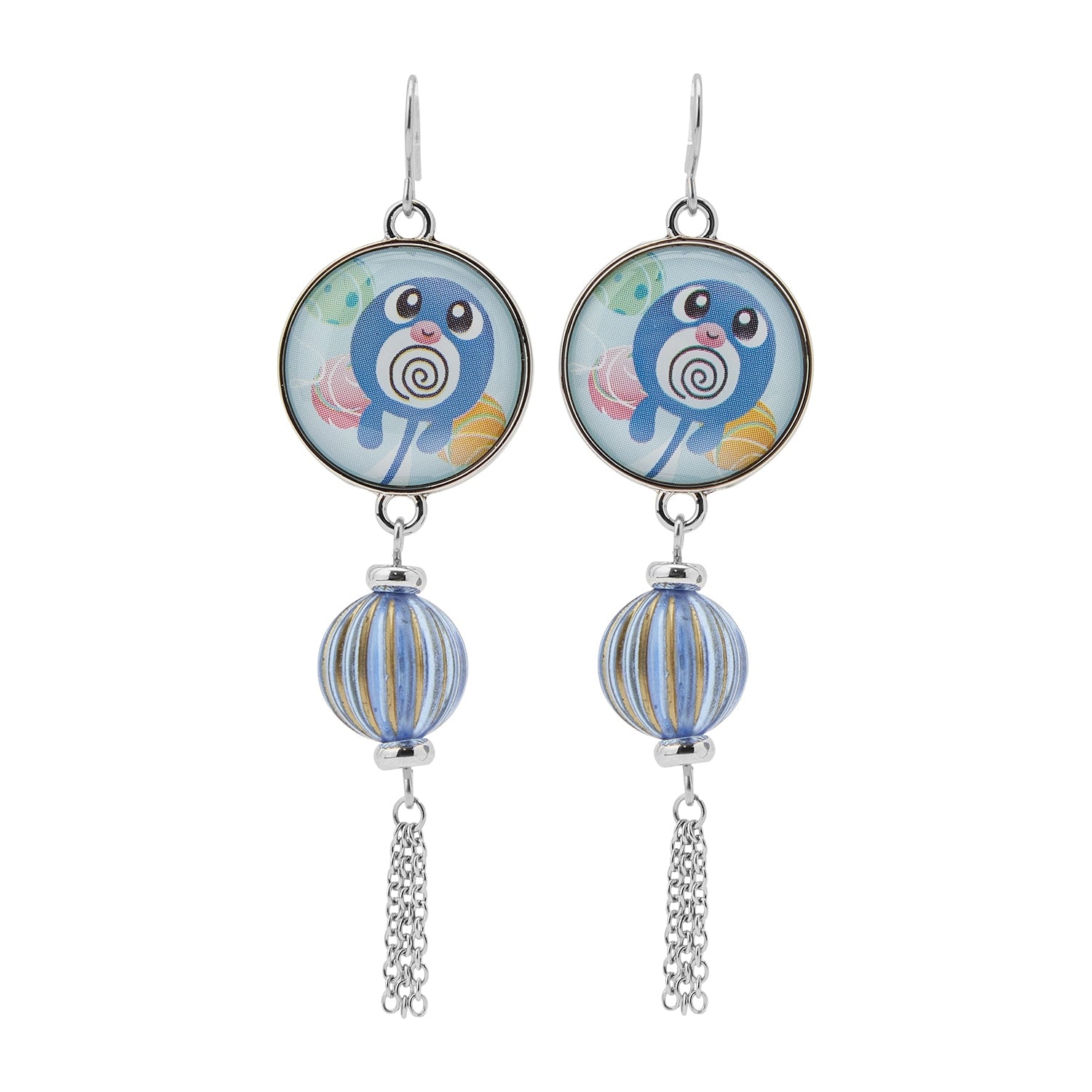 Pokemon Earrings Summer Festival Nyoromo with colorful beads from Japan