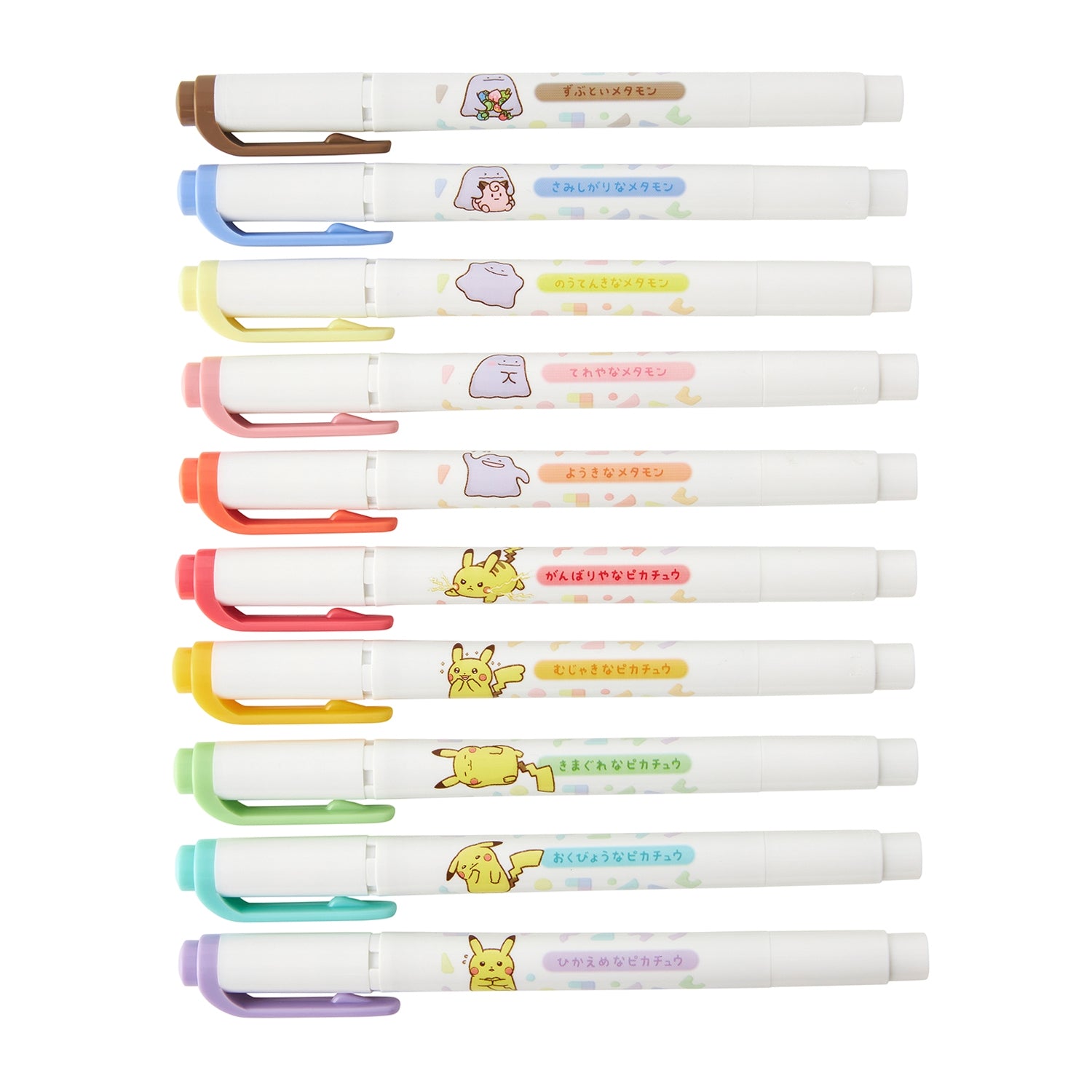 Caterpie themed stationery set, official Pokemon Center Japan product