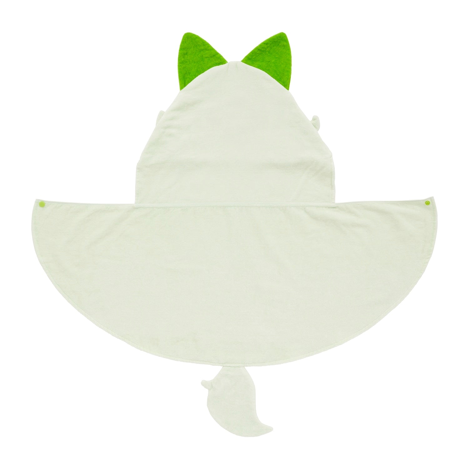 Adorable Pokemon Nyaoha KIDS towel with hood, made in Japan