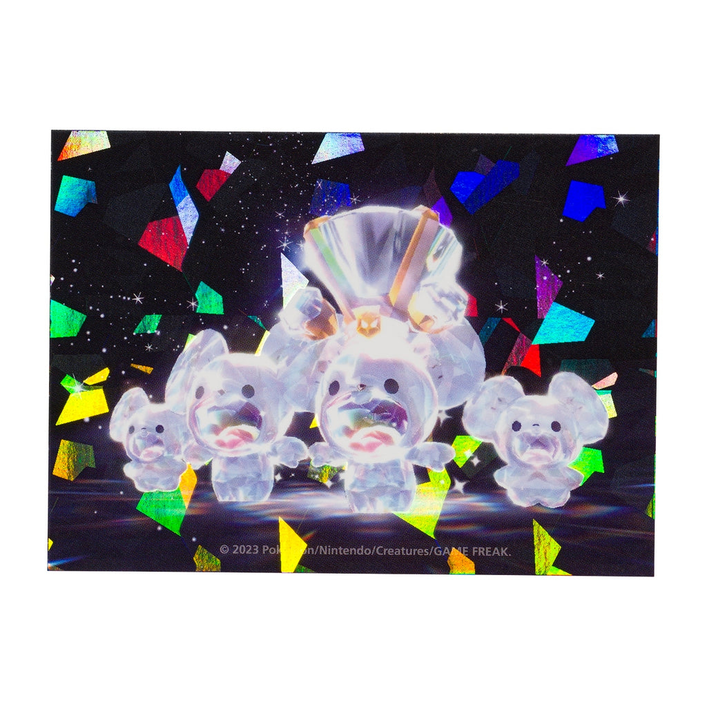 Pokemon Sticker Normal Terrastar Narwhal Mouse from Japan, featuring a colorful design