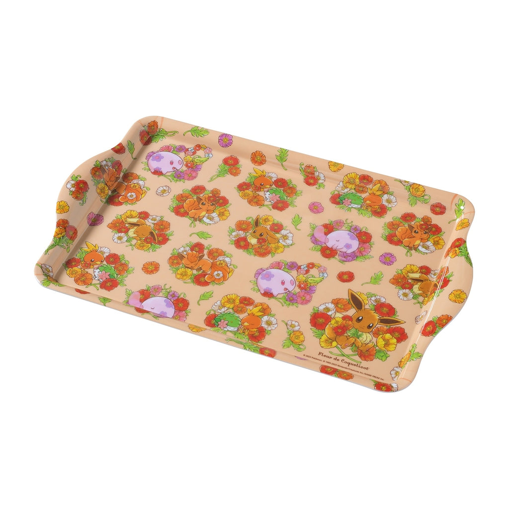 Melamine tray Fleur de Coquelicot