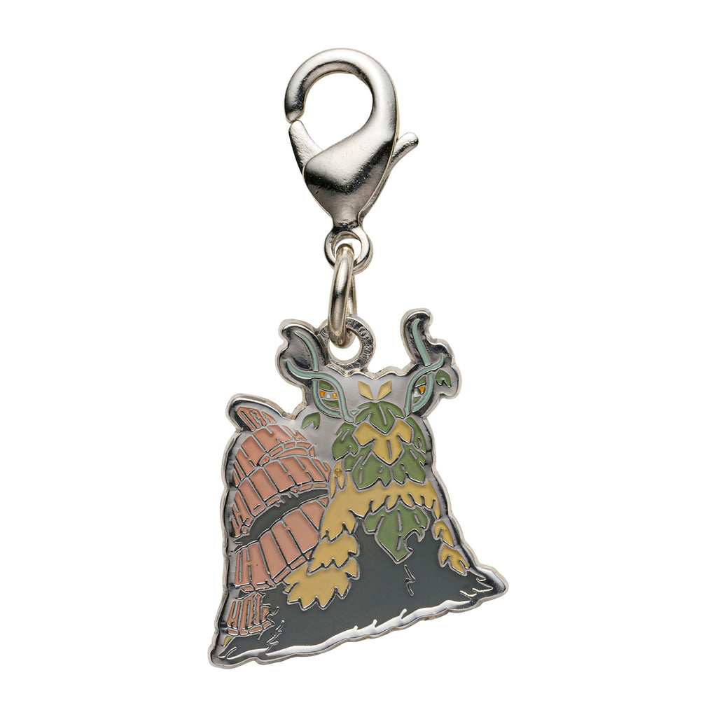 National Encyclopedia Metal Charm with featured character from Japan