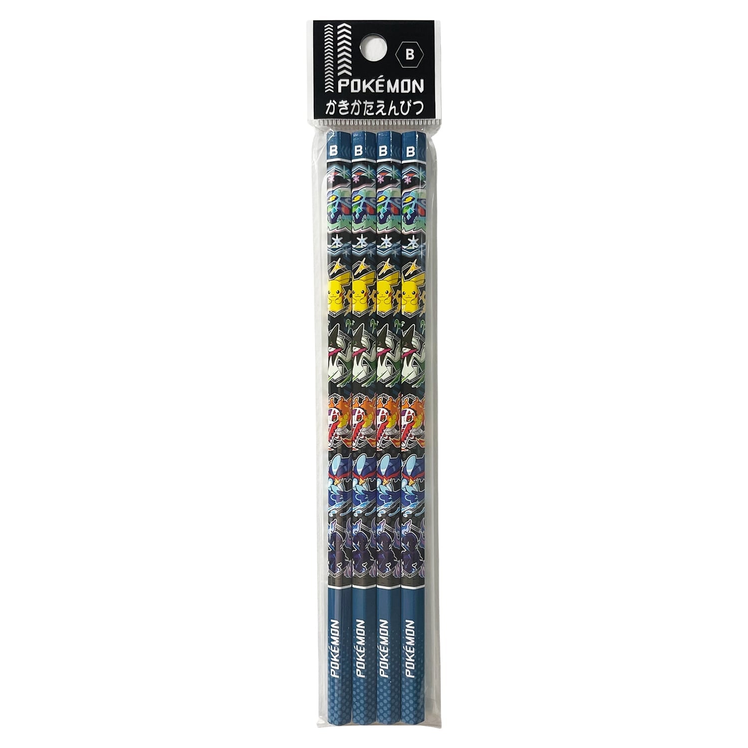 Kakikata Pencil B 4 pack featuring Charmander from Japan
