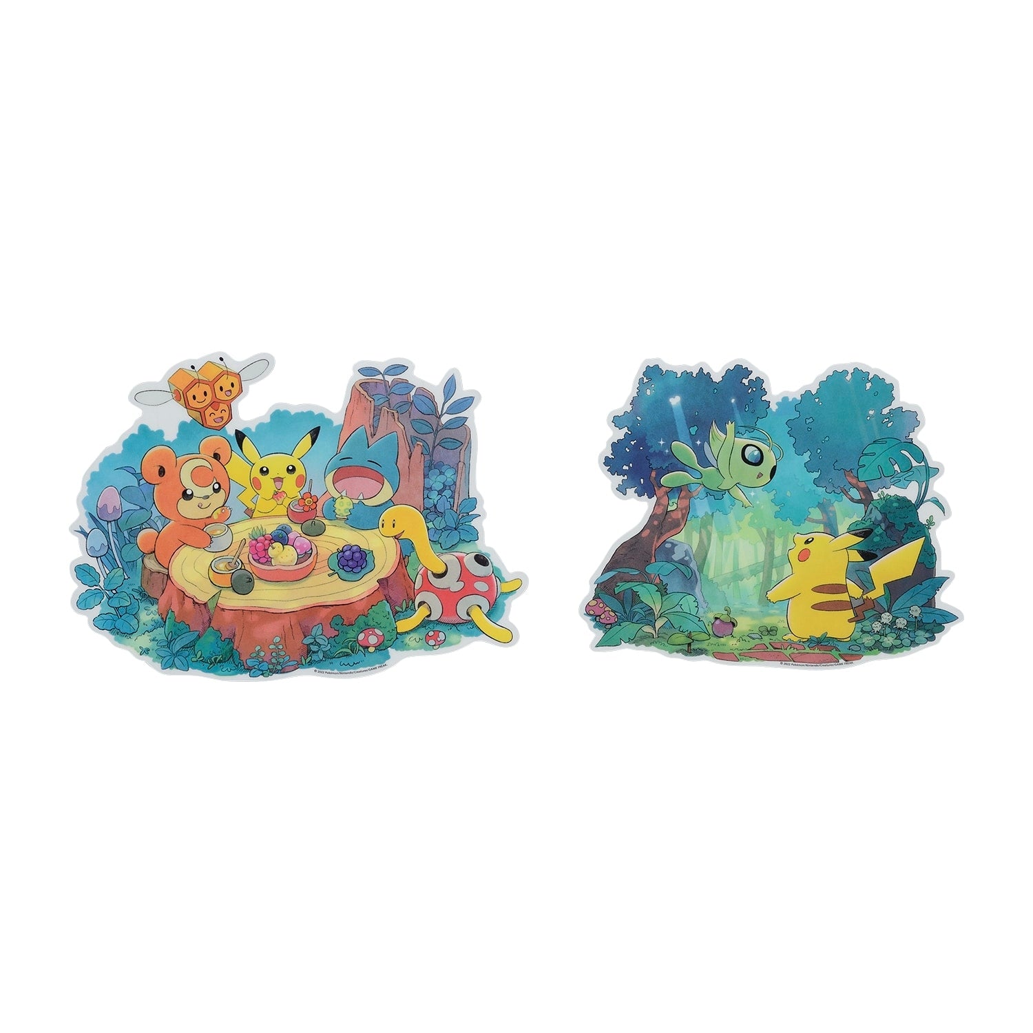 Set of 2 Wall Stickers Love & Hospitality Mori's Gift