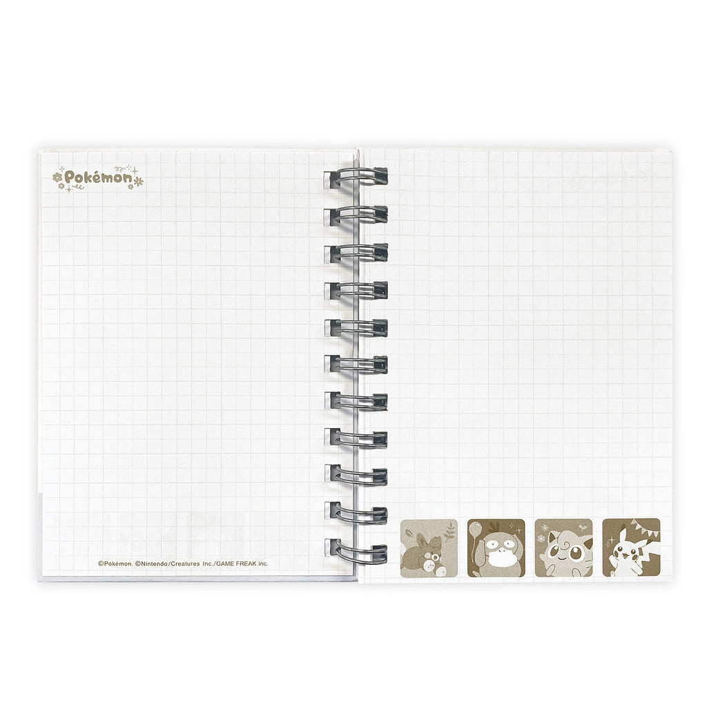 Official Pokemon Center Japan A6W Ring Notebook with unique collectible design from Japan