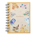 Pokemon A6W ring notebook with colorful cover from Japan