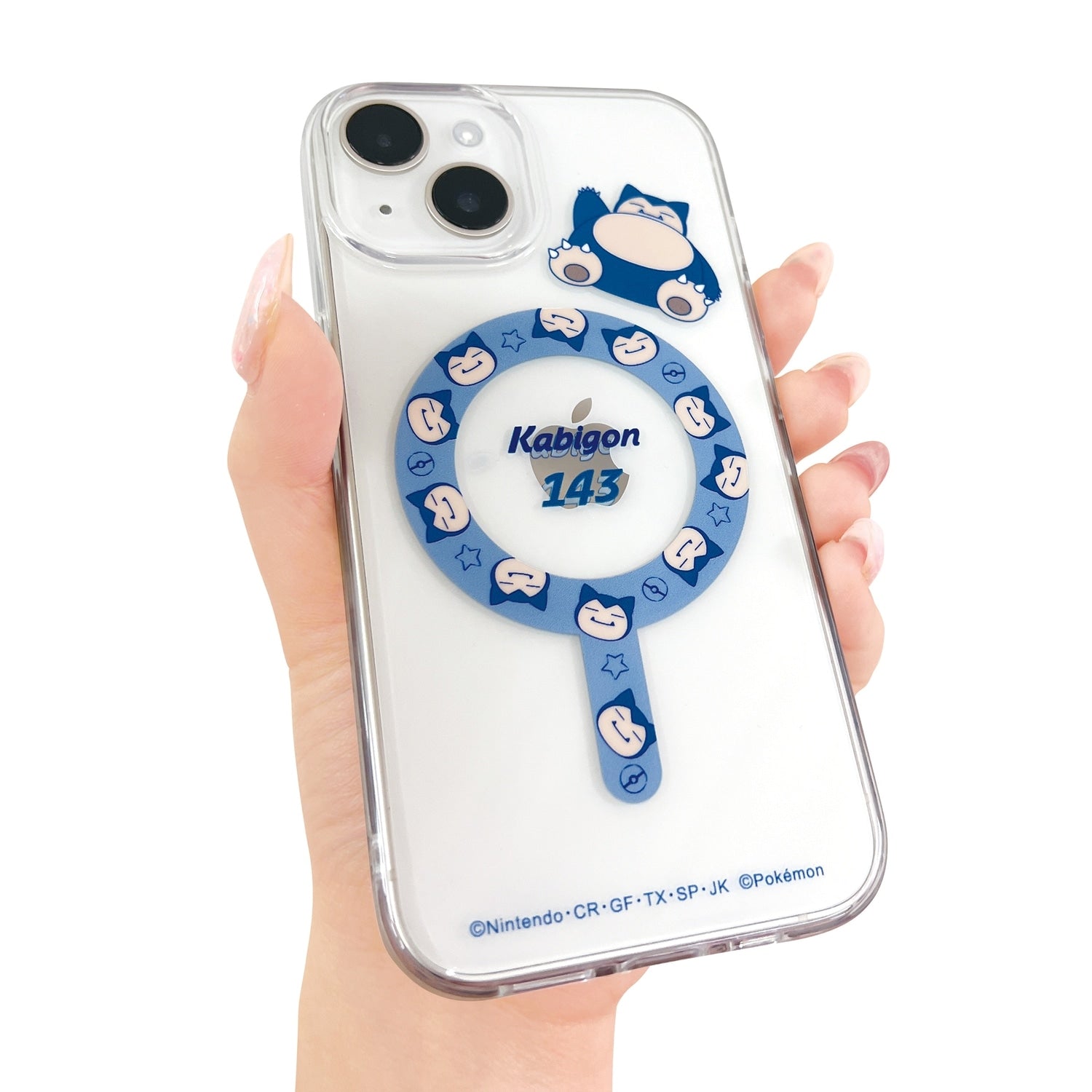 MagSafe compatible case Snorlax for iPhone15/14/13