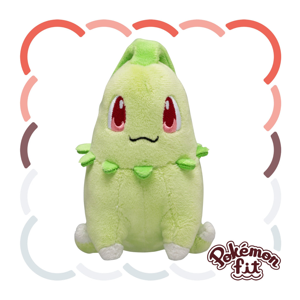 Pokémon Fit Chikorita (#152) Official Plush – Pokémon Center Japan