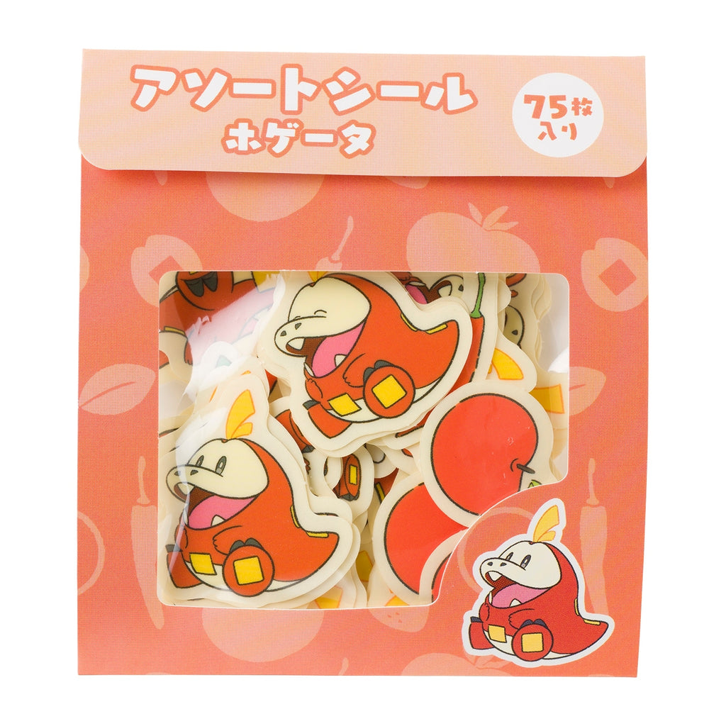 Assorted Pokemon stickers with Fuecoco artwork from Japan