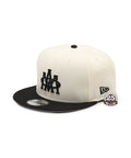 NEW ERA x ATMOS 9FIFTY SNAP BACK cap from Japan, black and white design