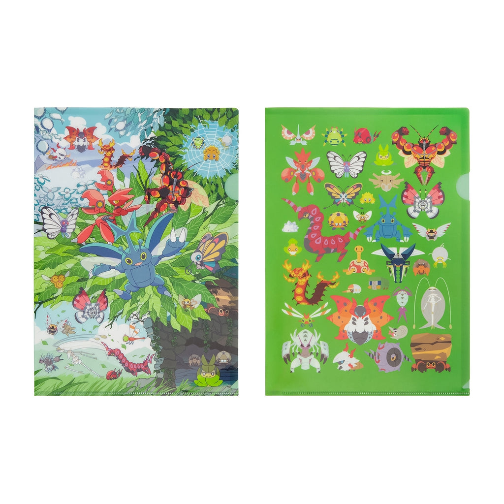 A4 clear file set of 2 BUG OUT!