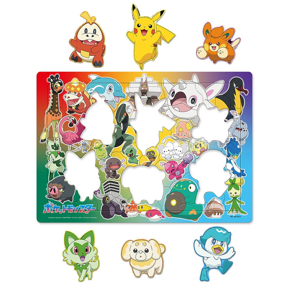 Pokemon Child Puzzle 40P box set with anime artwork from Japan