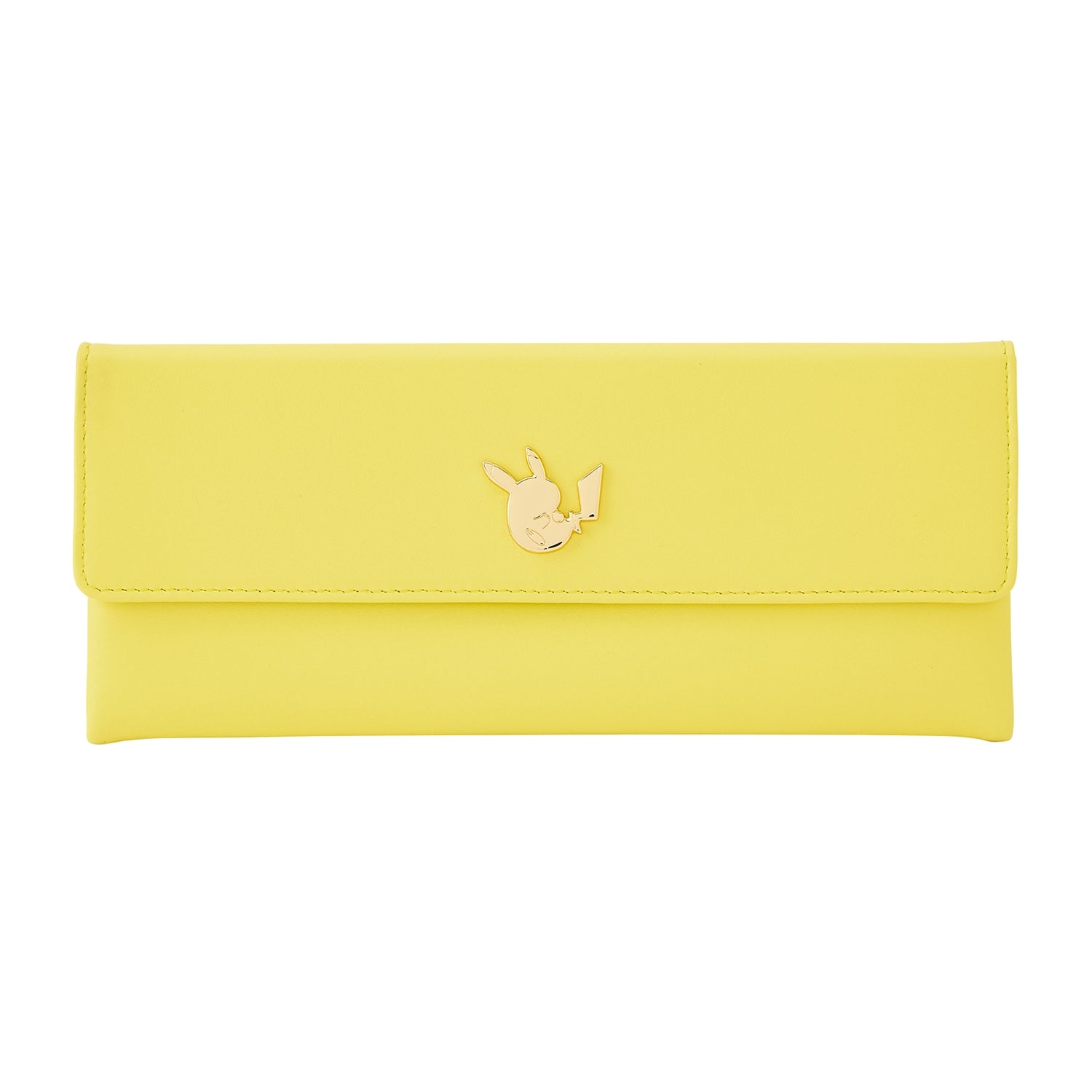 Pikachu leather case from Japan, multi-flat design with vibrant colors