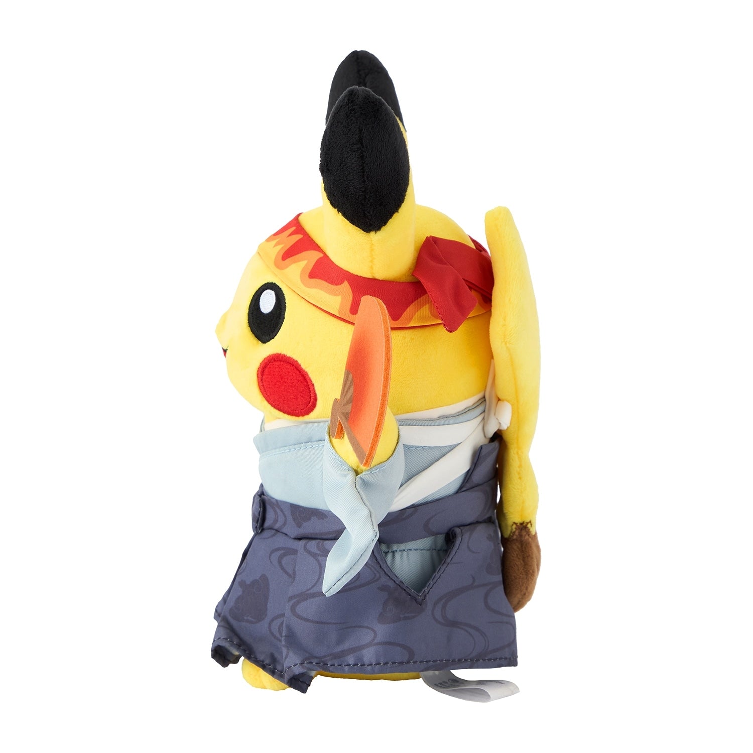 Japan exclusive Oen Pikachu plushie, detailed ears and tail