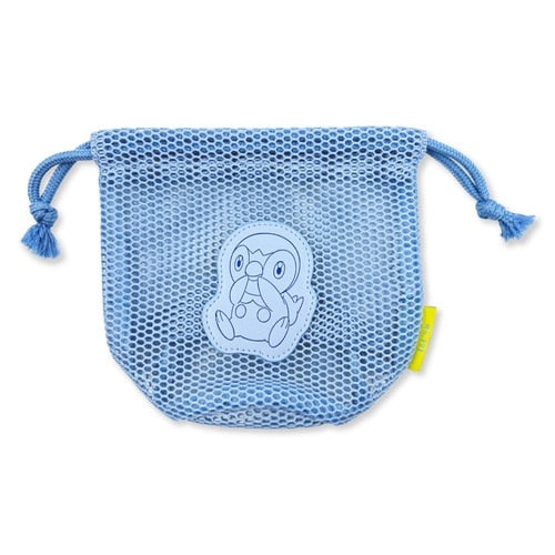 Mesh drawstring pastel pochama