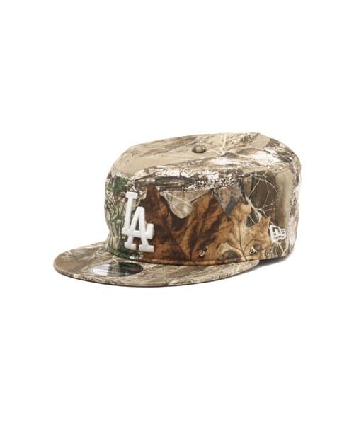 NEW ERA PILLBOX Adjustable Los Angeles Dodgers REALTREE