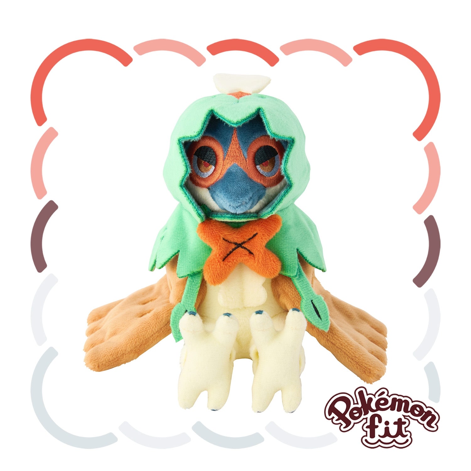724 Plush Pokemon Fit Juniper from Japan with cute facial expression