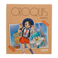 Pokémon Trainers Croquis Book with vibrant cover art from Japan