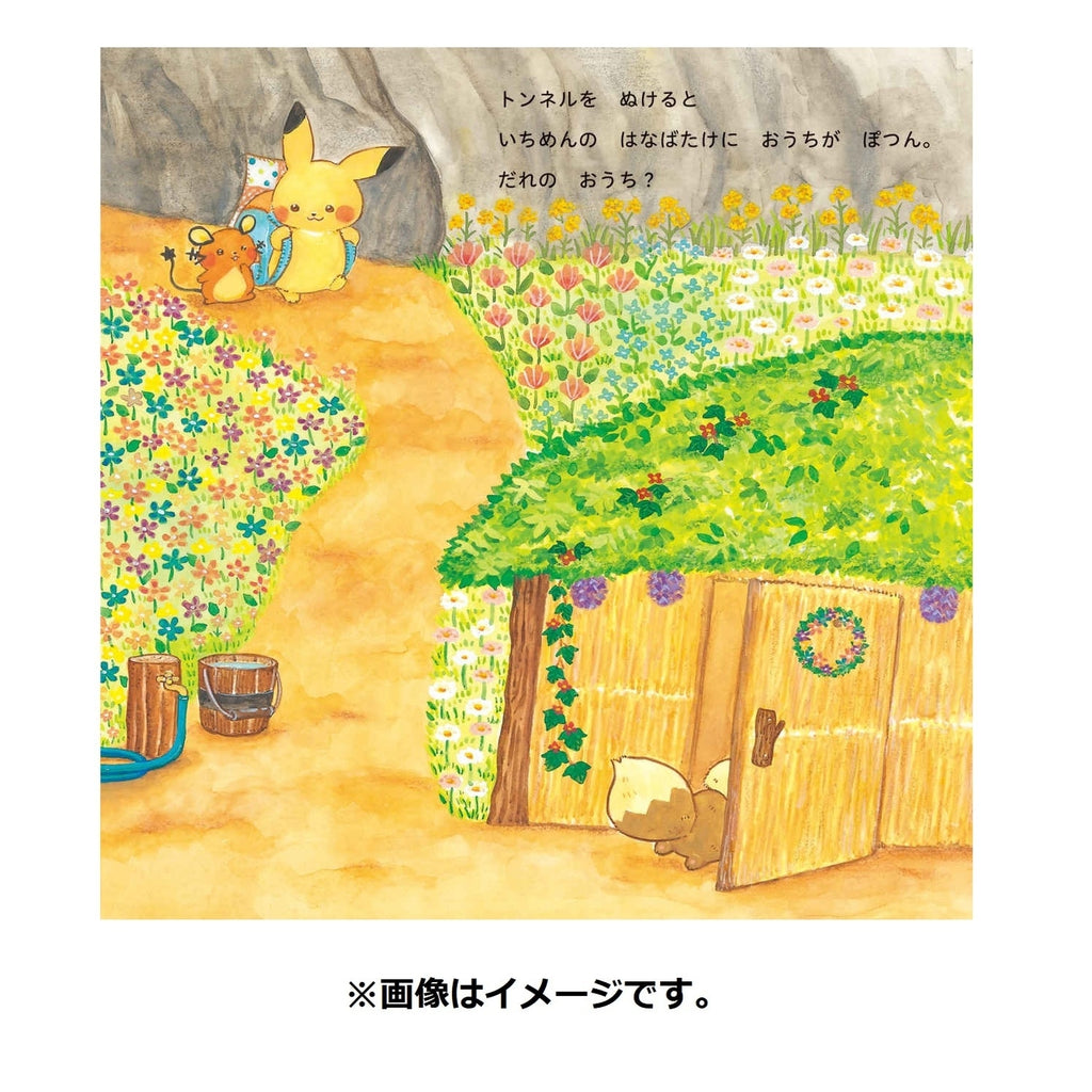 Monpoke picture book series Pikachu and his first friend
