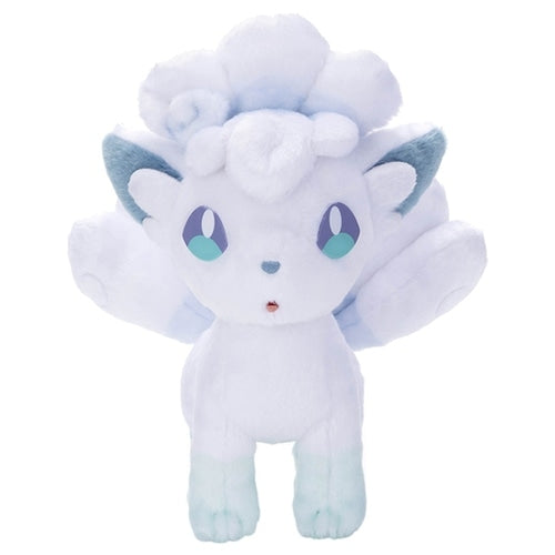 I chose you! Pokemon Get Plush Toy Vulpix Alolan Form with cute fox-like design from Japan
