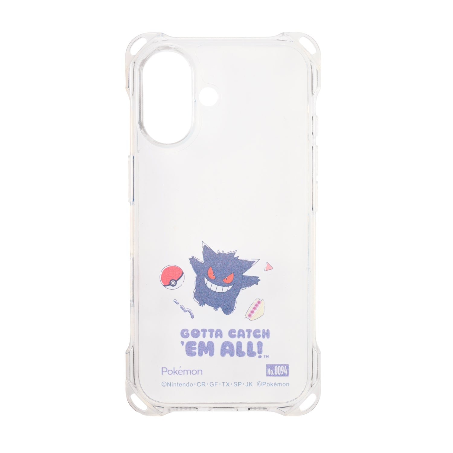 4 hole case for iPhone16 Gengar