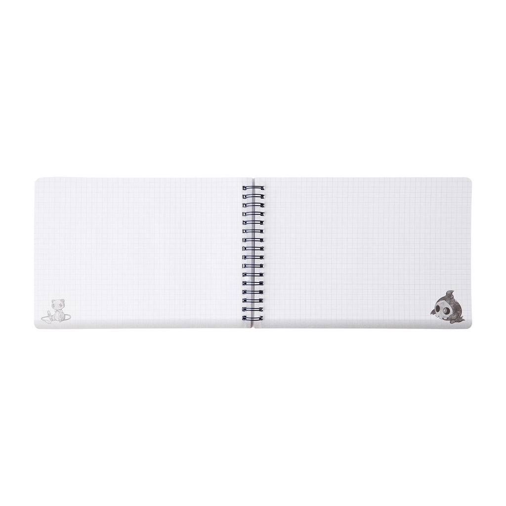 Official Pokemon Center Japan licensed Duskull notebook with anime style