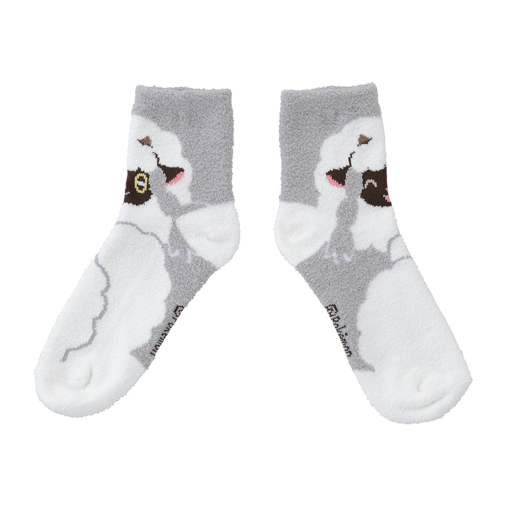 Middle socks fluffy wool (19-21cm) / (23-25cm)