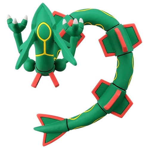 Rayquaza Pokemon figure, Japanese collectible with vibrant colors