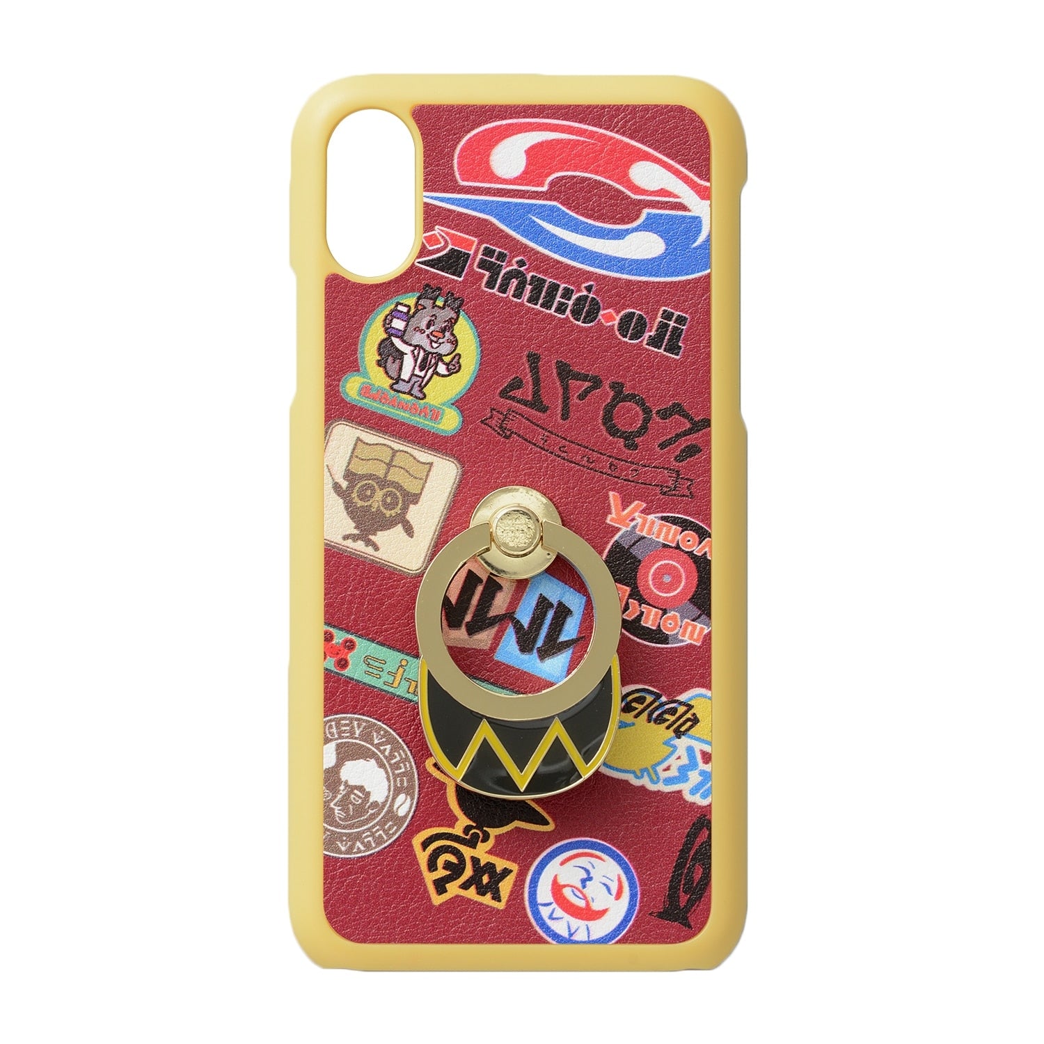 Smartphone case with ring for iPhone X/Xs Pokémon Trainers DN