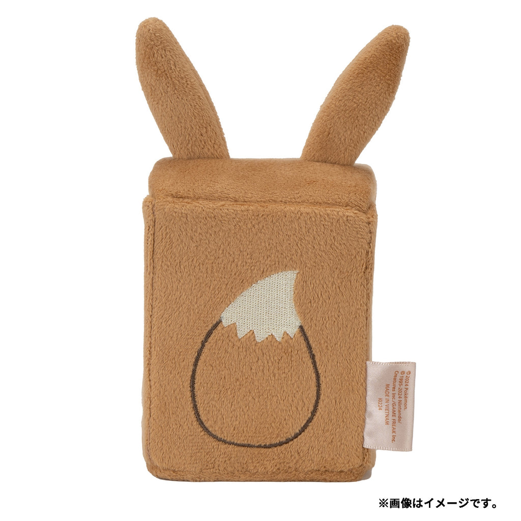 Pokémon TCG Eevee (#133) Plush Deck Case – Official Japan Import