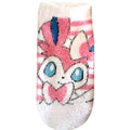 Fluffy socks Nymphia border junior (15-21cm)
