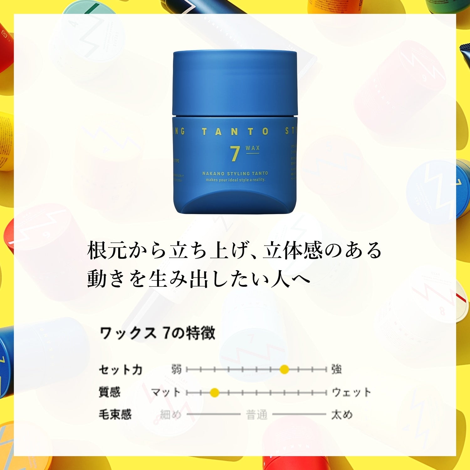 Nakano Styling Tanto Wax 7 PO