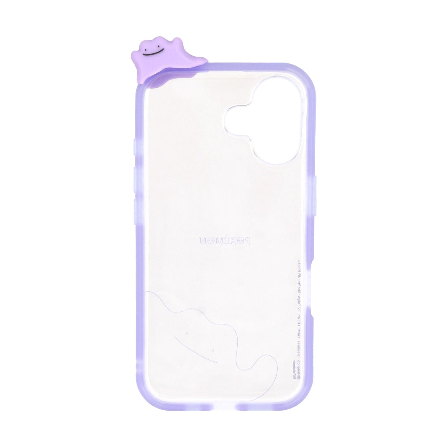 Frame IIIfit Clear iPhone 16 compatible case Metamon