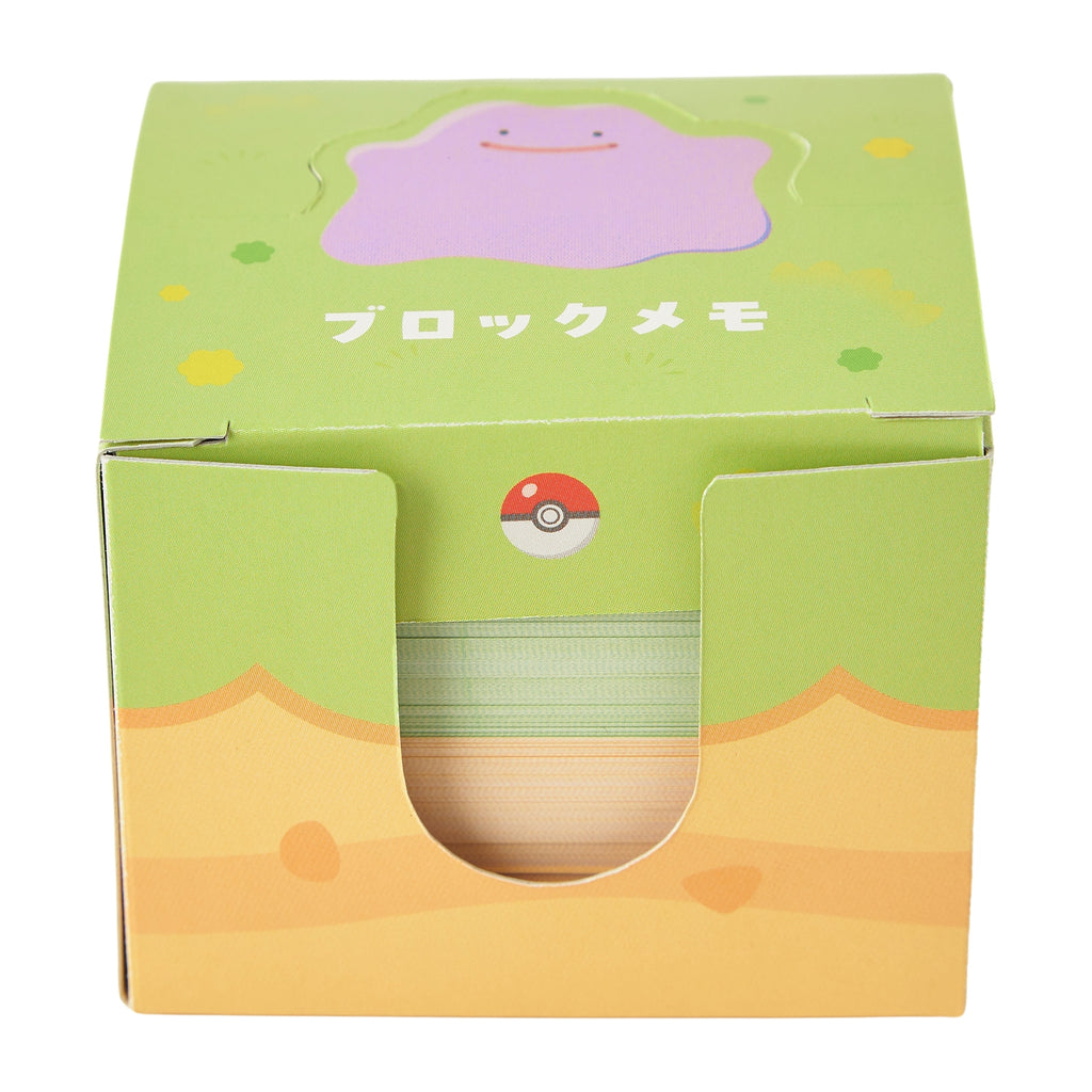 Pokemon Block Memo Poco A cover art, official Pokemon Center Japan merchandise