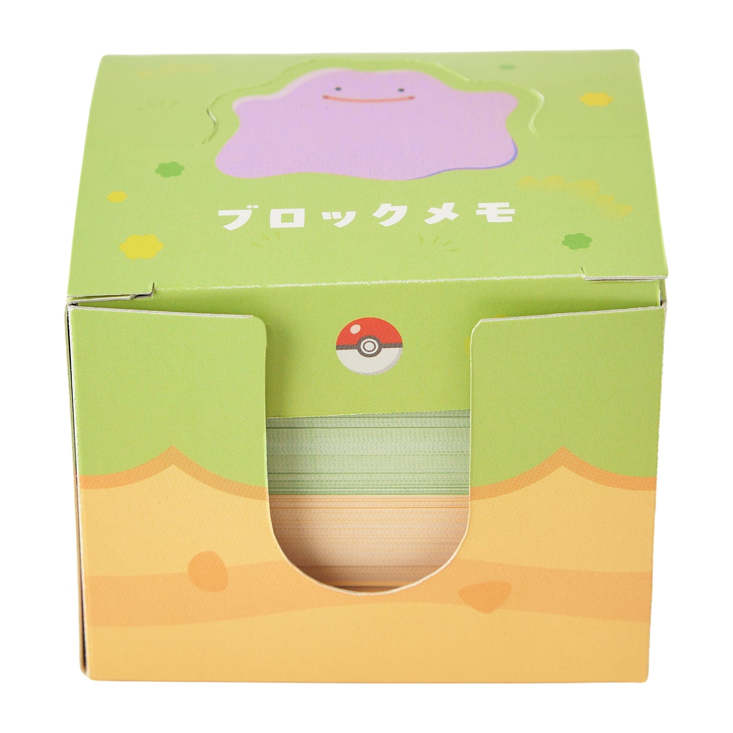 Pokemon Block Memo Poco A cover art, official Pokemon Center Japan merchandise
