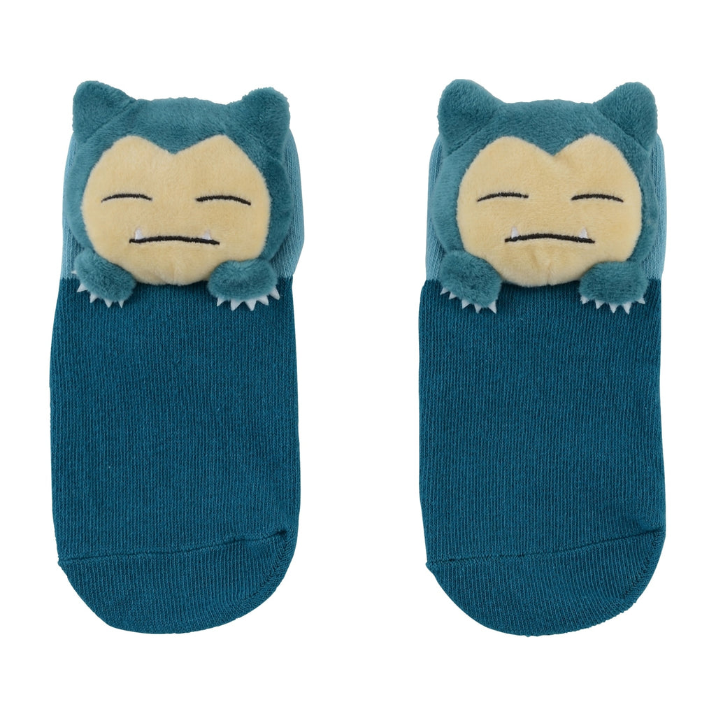 Middle socks with mascot Snorlax (13-18cm)