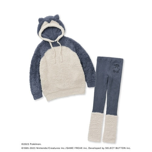[gelato pique] Gelato Snorlax Hoodie & Leg Warmer Leggings Set
