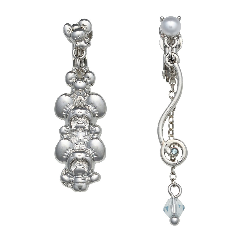 WAKKA de IKKA earrings from Japan, featuring Ikka Nezumi design