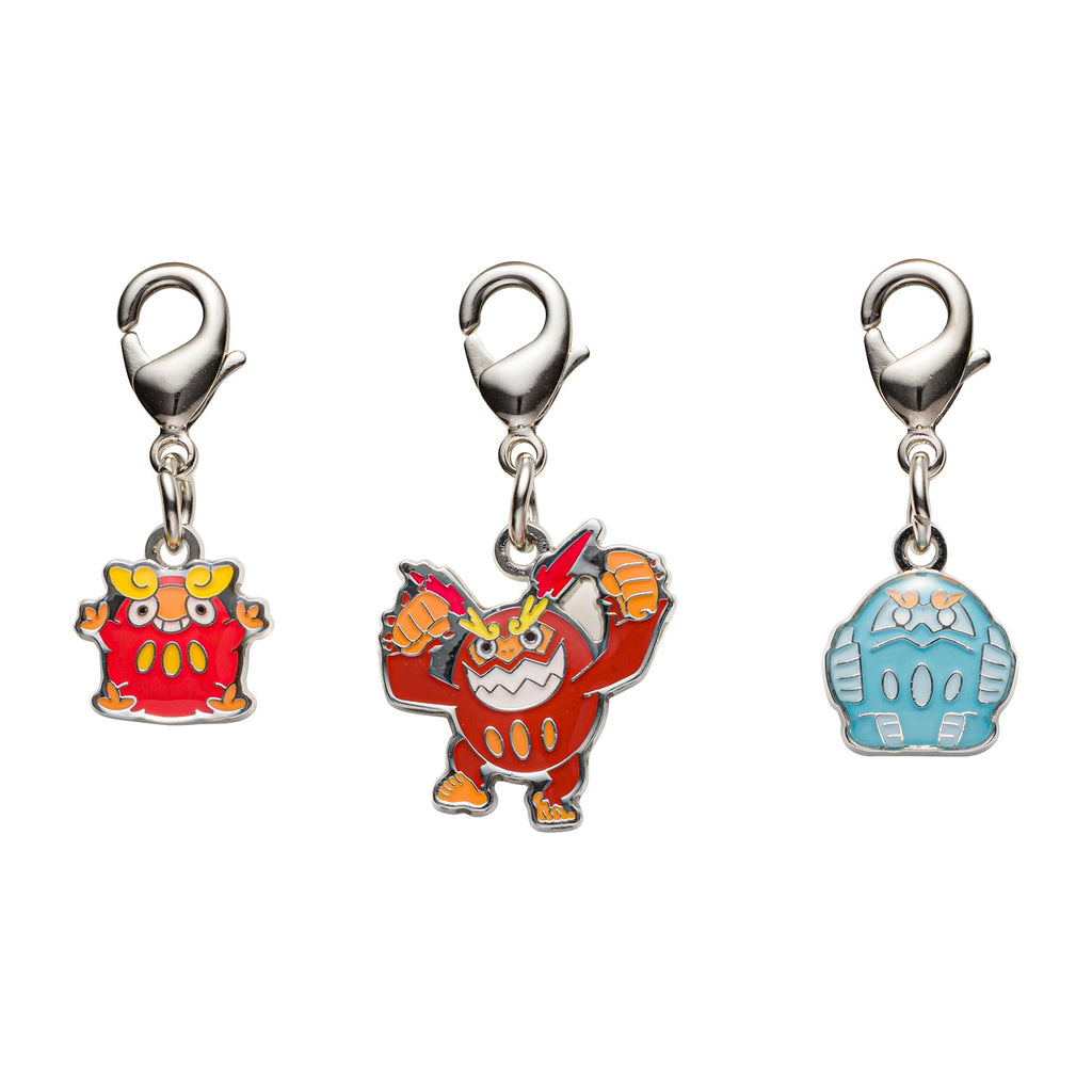 Pokemon Metal Charm 554/555 from Japan, featuring a detailed character design