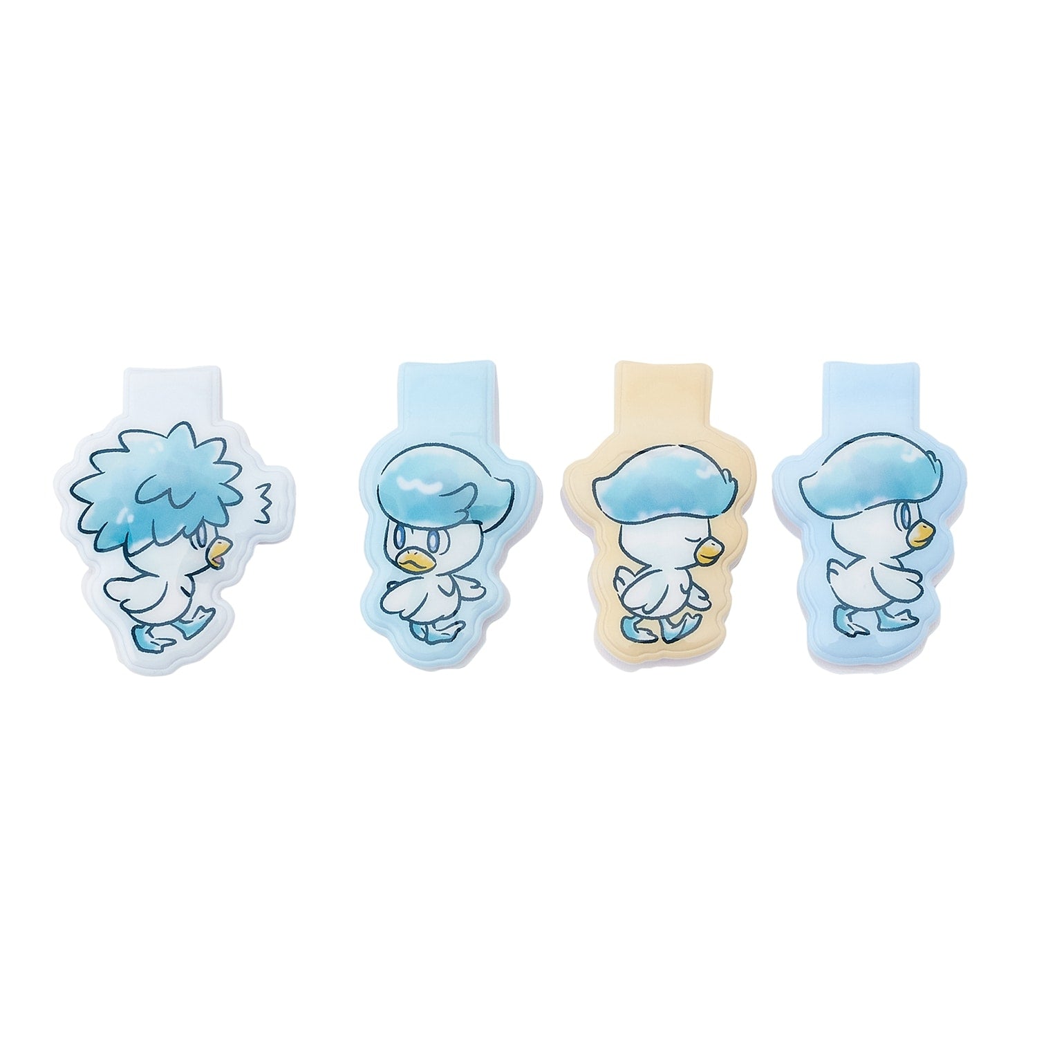 Pokemon cord clips set from Japan with sweet potato kvass design