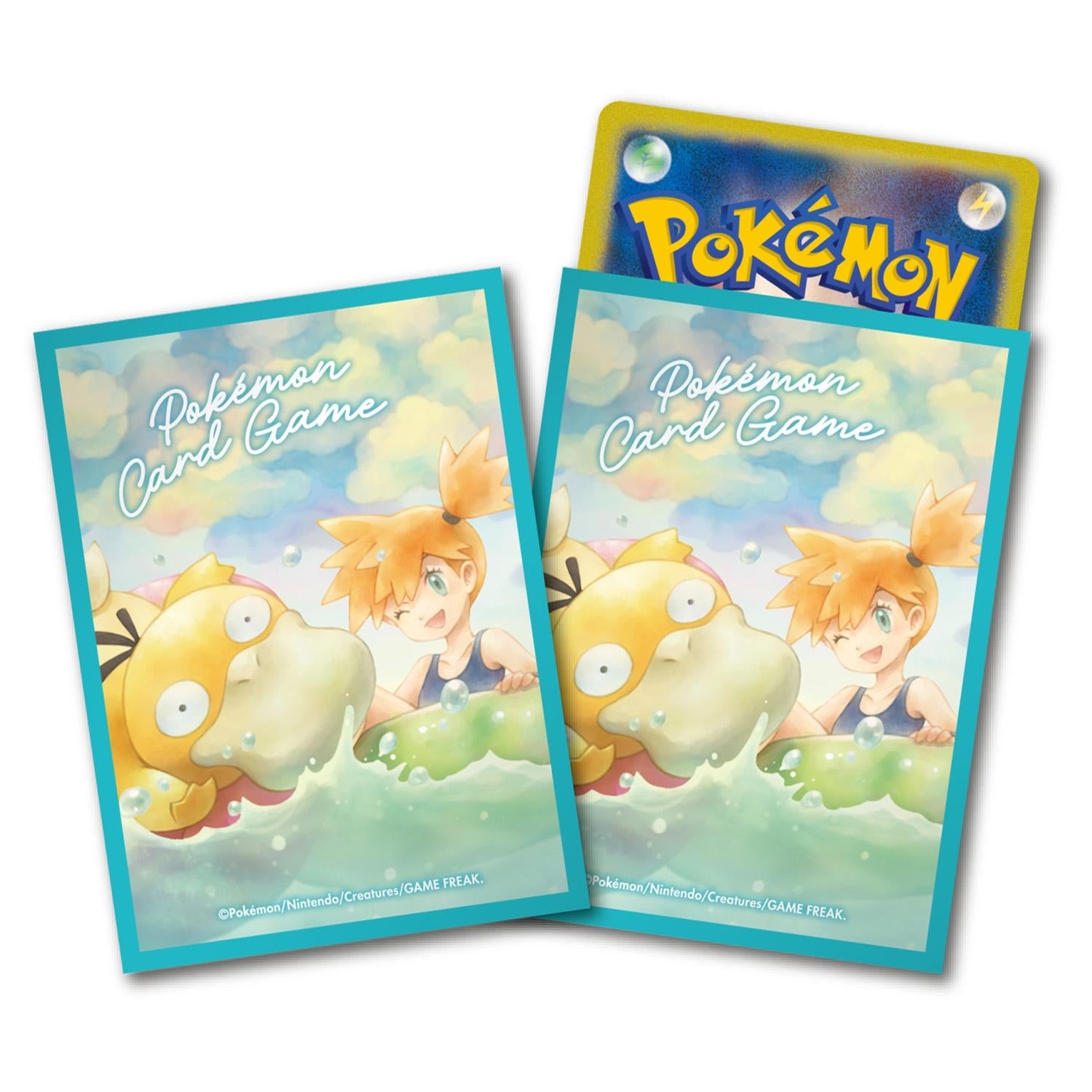 Pokémon Card Game Deck Shield Misty & Psyduck #54 | Japan Exclusive