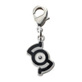 National Encyclopedia Metal Charm 201-S from Japan, featuring a detailed metal design