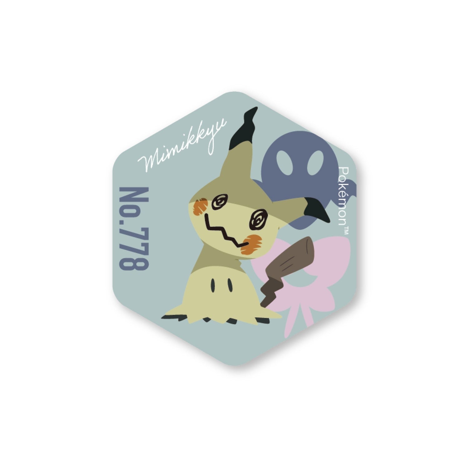 Honeycomb acrylic magnet vol.4 Mimikyu