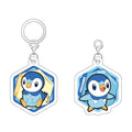 Piplup Acrylic Marker Charm from Japan, official Pokemon Center item with detailed penguin design