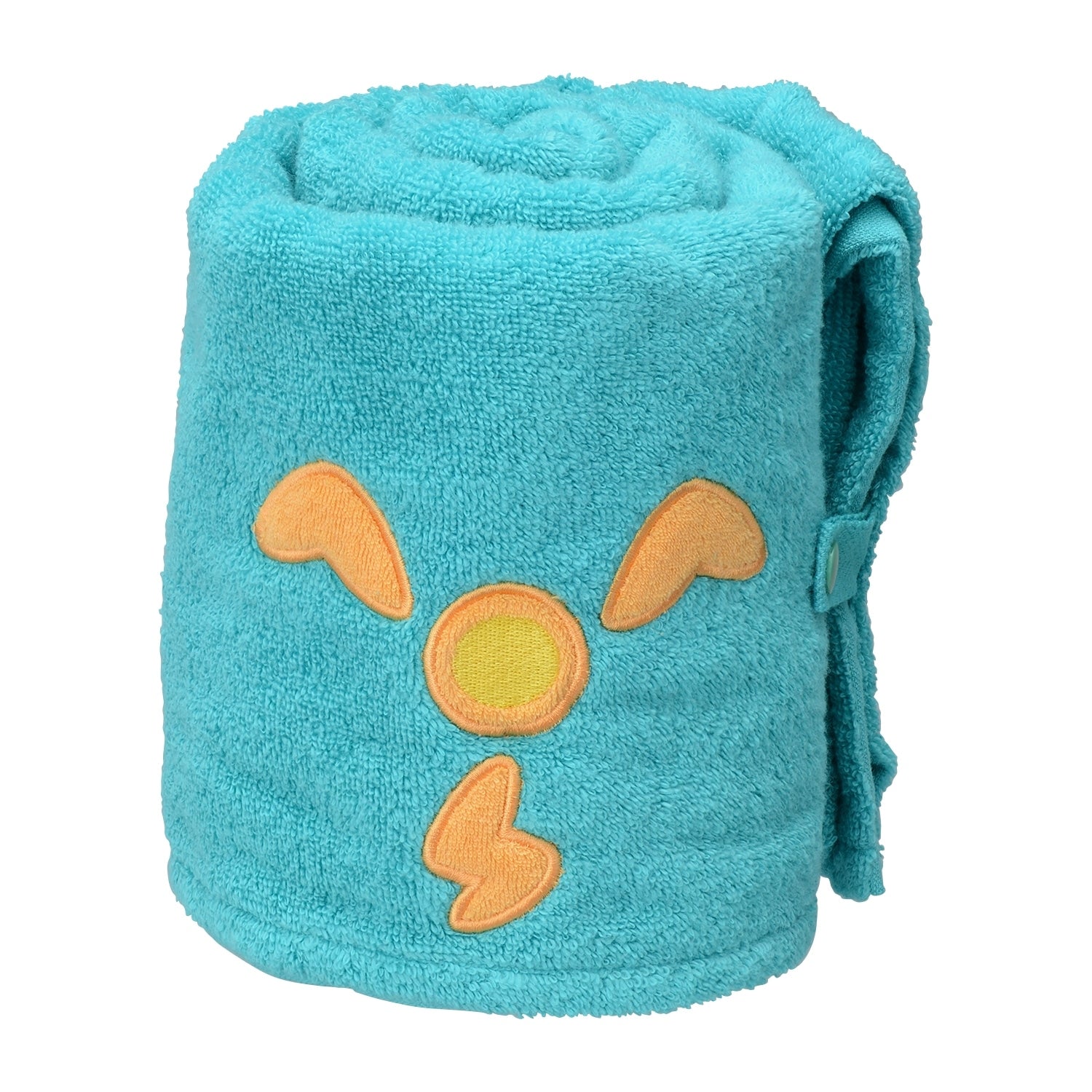 Kurukuru Towel Blanket Pokemon character close-up, made in Japan