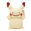 Henshin Metamon Pikachu plushie with cute face and vibrant colors from Japan