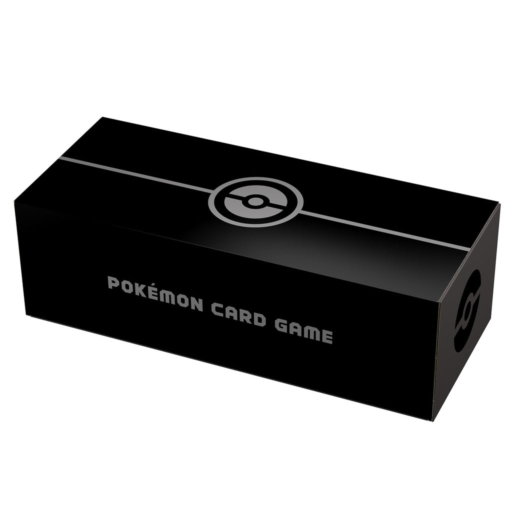 Pokémon Card Game Long Card Box – Black | Official Japan Import